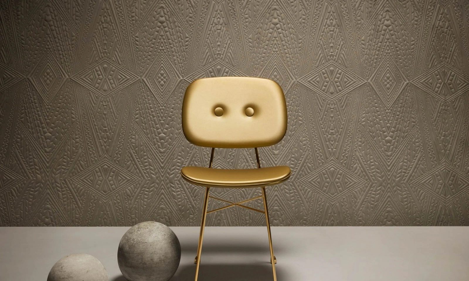 Arte Moooi wallcovering the extinct animals - Dwarf Rhino 3D