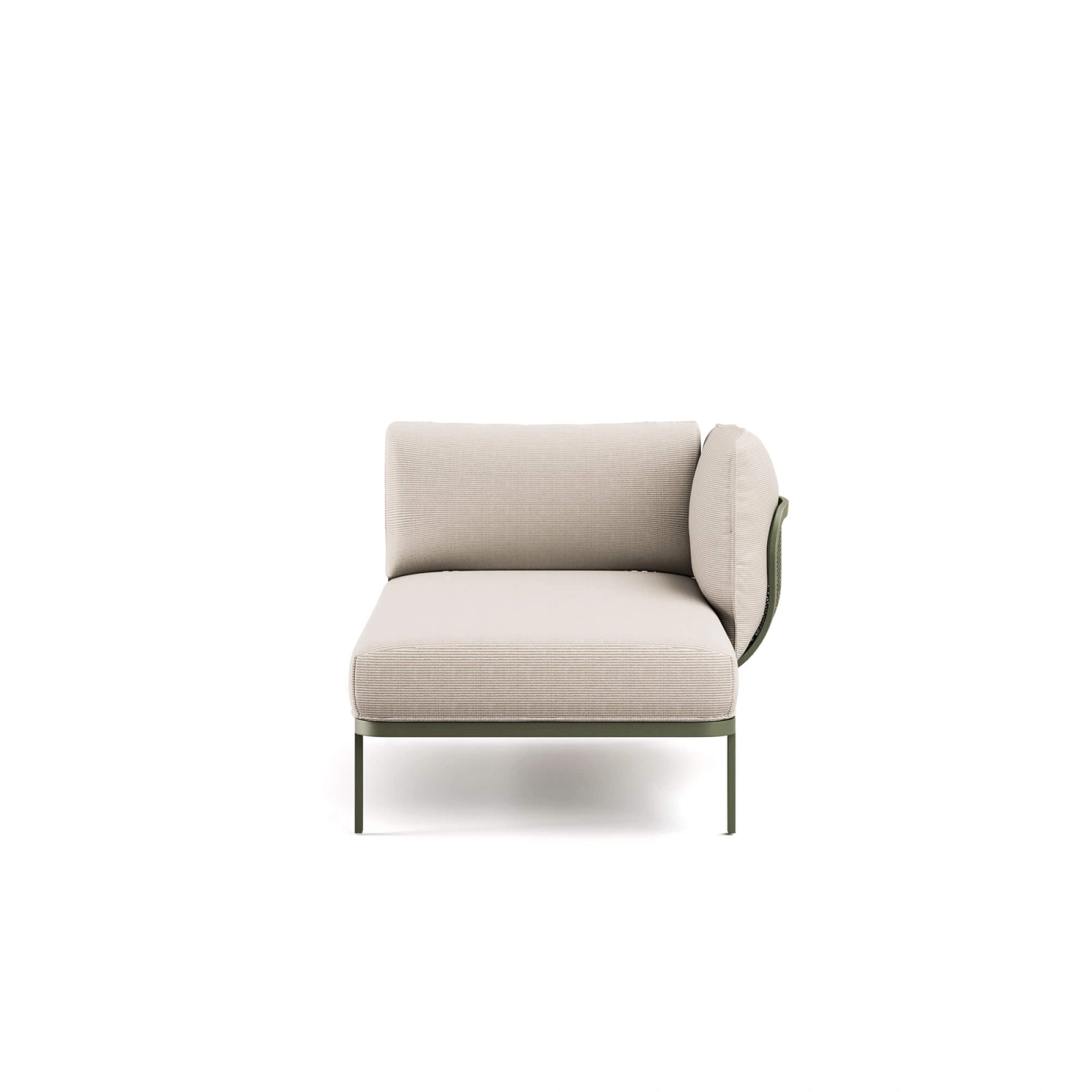 Ležadlo s pravou opierkou Cabla