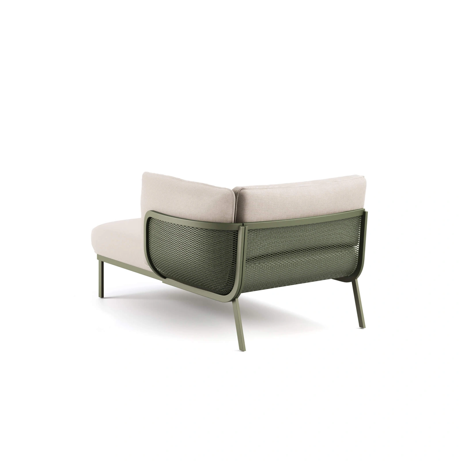 Ležadlo s pravou opierkou Cabla