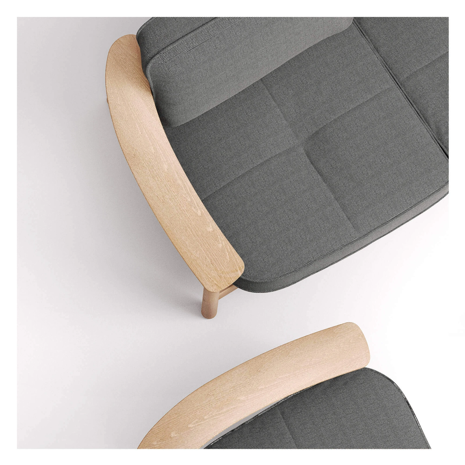 Kreslo TEAK Twins