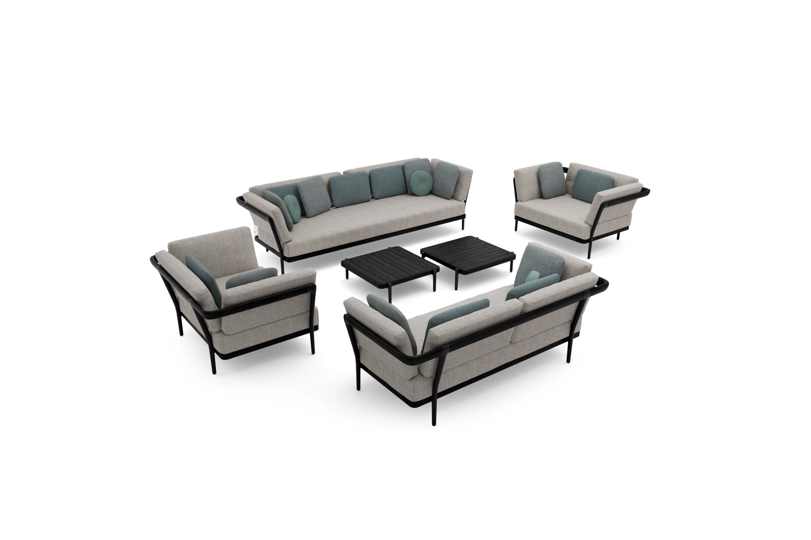 Vonkajší konferenčný stolík FLOWS