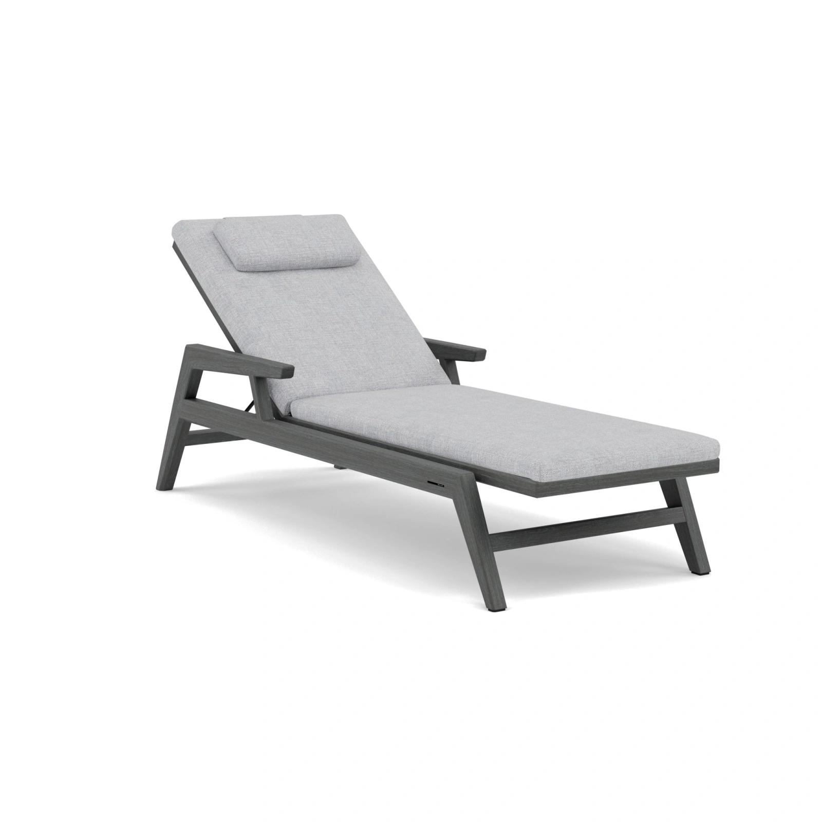 Ležadlo s opierkami celodrevené SUNRISE