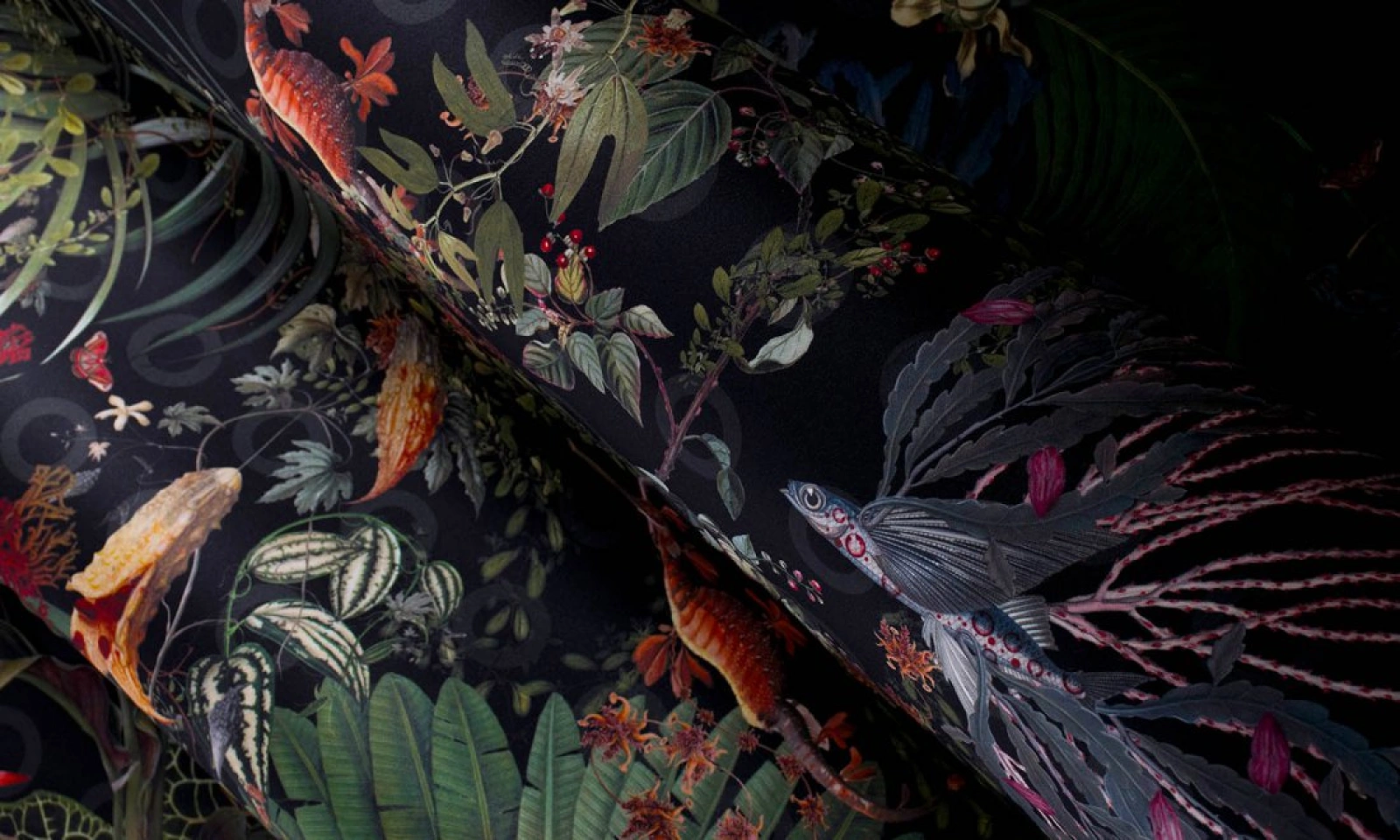 Arte Moooi wallcovering the extinct animals - Menagerie of extinct animals