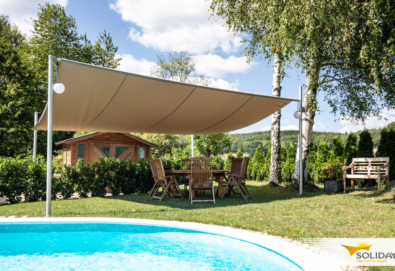 Slnečné plachty Soliday XS