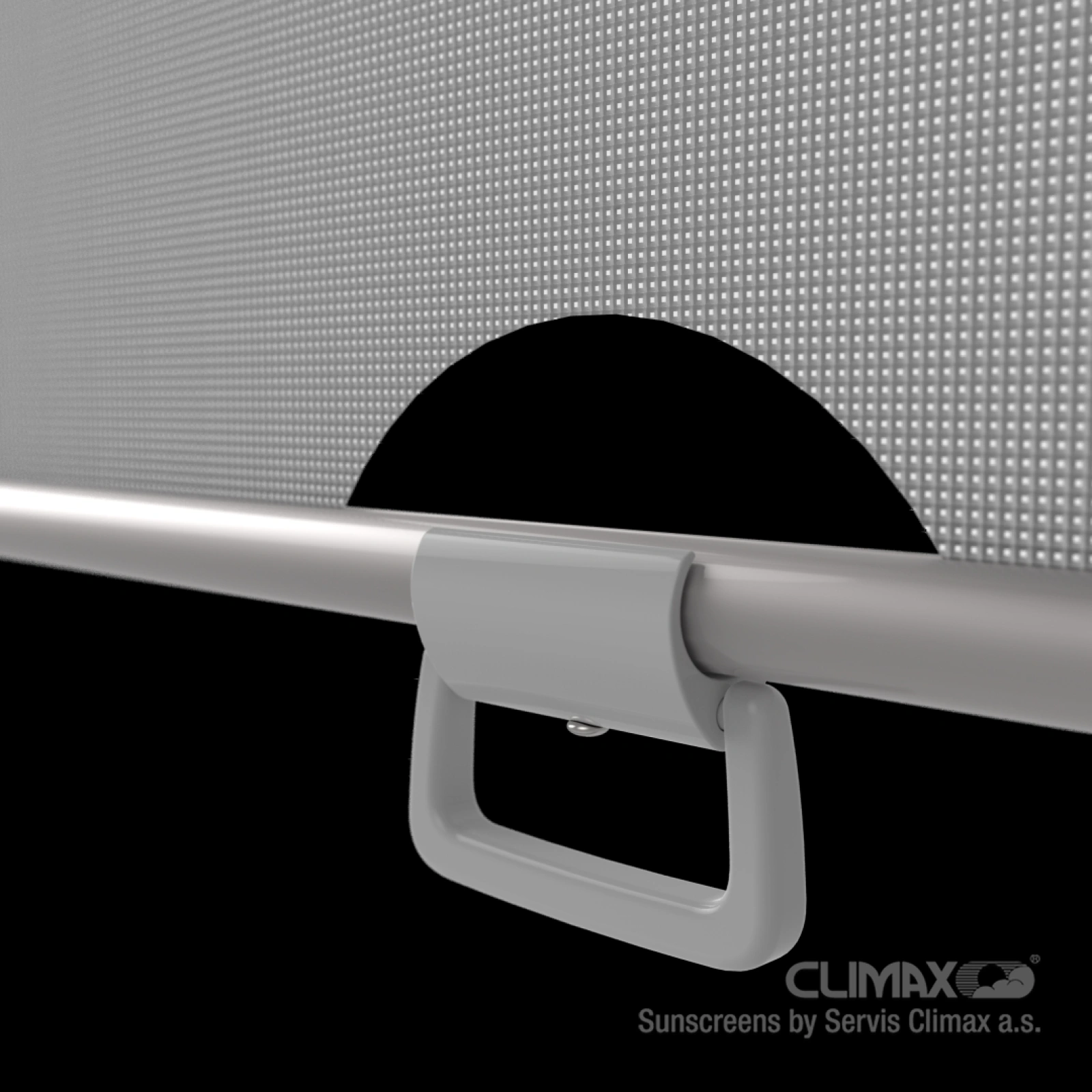 Screenové rolety na pozičné háčiky