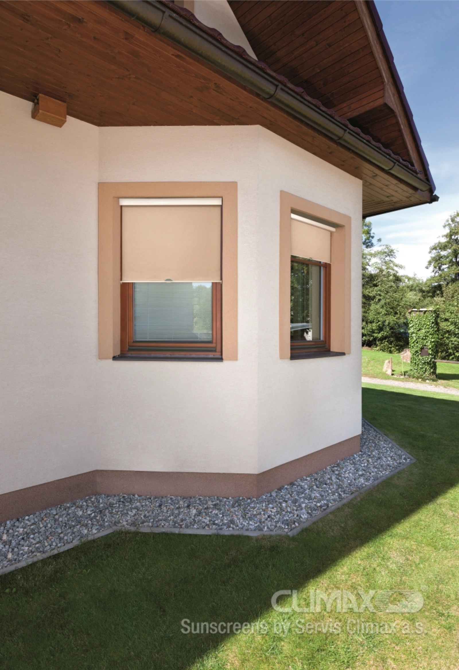 Screenové rolety na pozičné háčiky