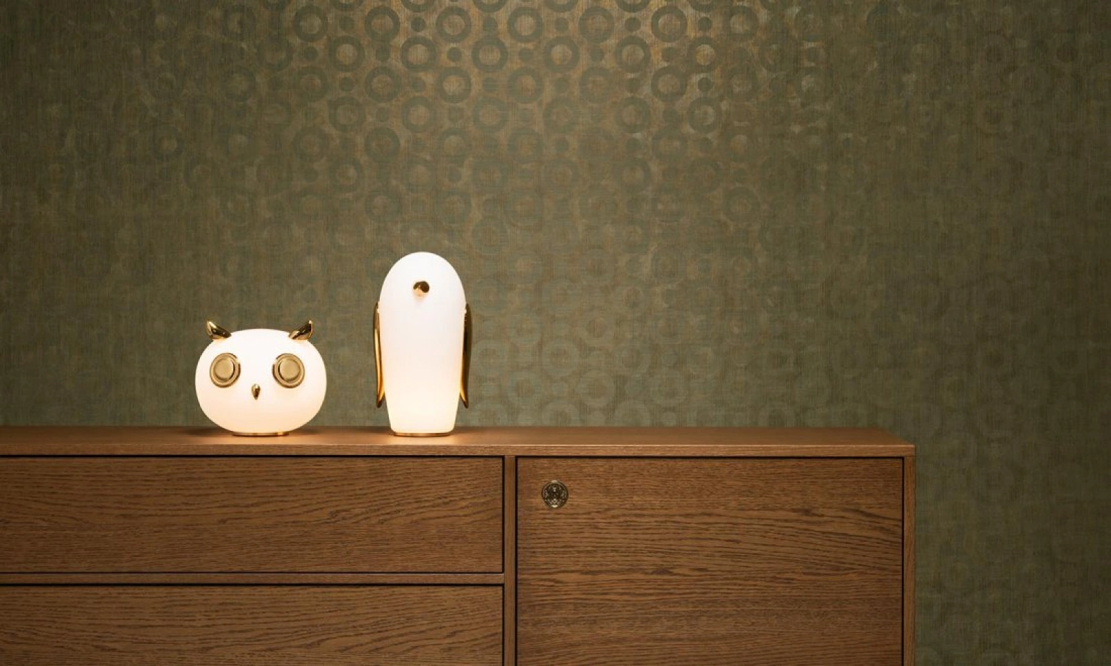Arte Moooi wallcovering the extinct animals - Umbrella Squid